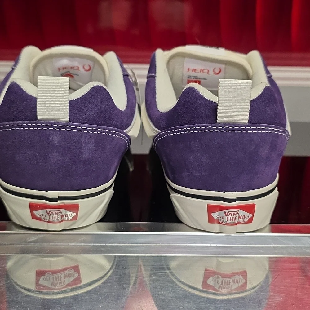 Vans Knu Skool Pig Suede Dark Purple New Men’s 13 Women’s 14.5